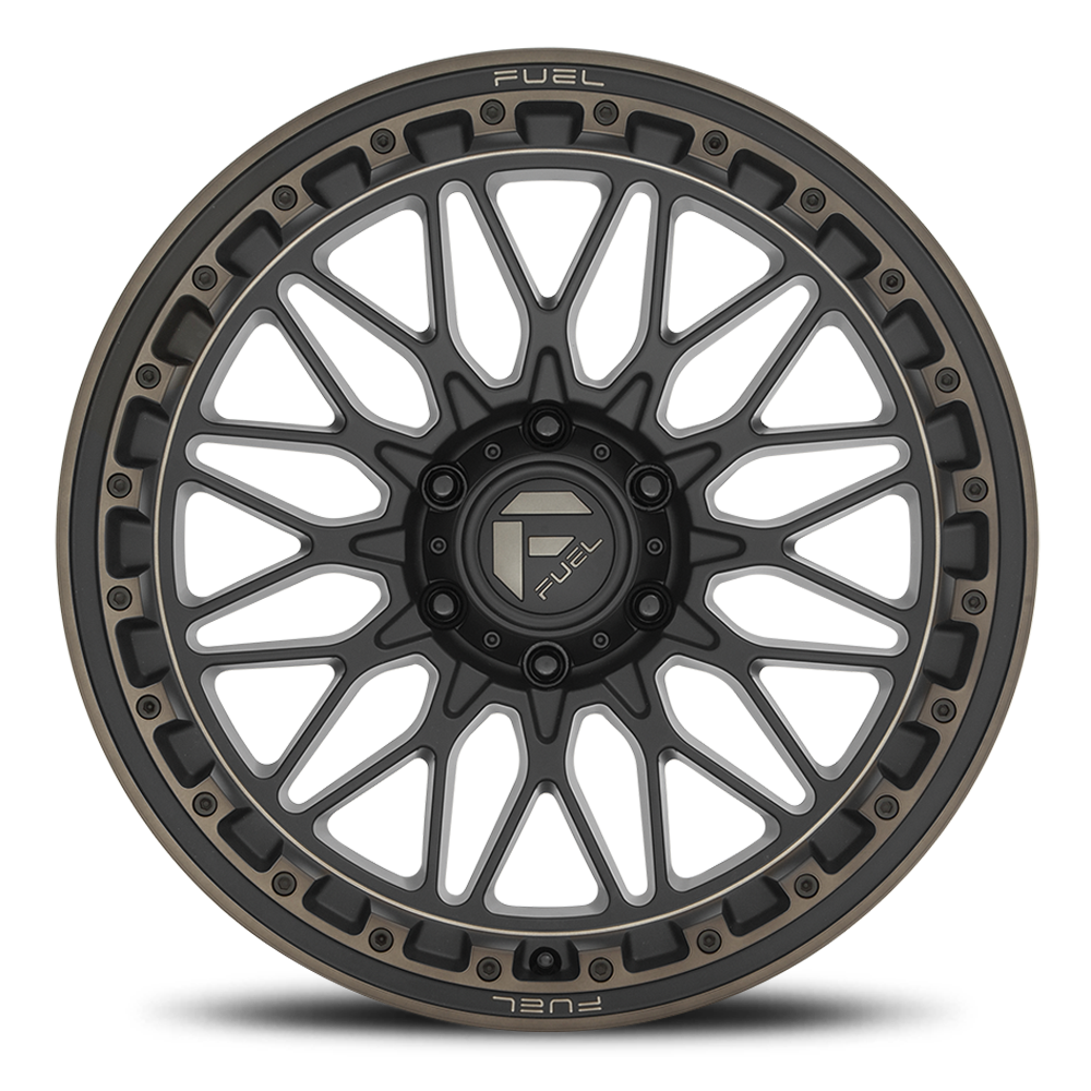 Aluminum Wheels 20X9 Trigger D759 6 On 139.7 Matte Black/Dark Tint 106.1 Bore 1 Offset Fuel Off Road Wheels