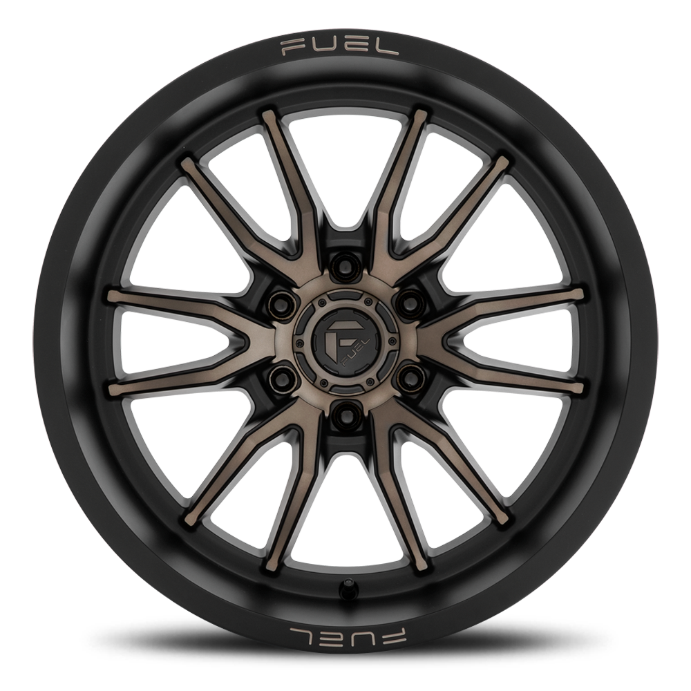 Aluminum Wheels 20X10 Clash 6 D762 6 On 135 Matte Black Double Dark Tint 87.1 Bore -18 Offset Multi Spoke Fuel Off Road Wheels