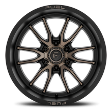 Load image into Gallery viewer, Aluminum Wheels 20X9 Clash 6 D762 6 On 139.7 Matte Black Double Dark Tint 106.1 Bore 1 Offset Multi Spoke Fuel Off Road Wheels