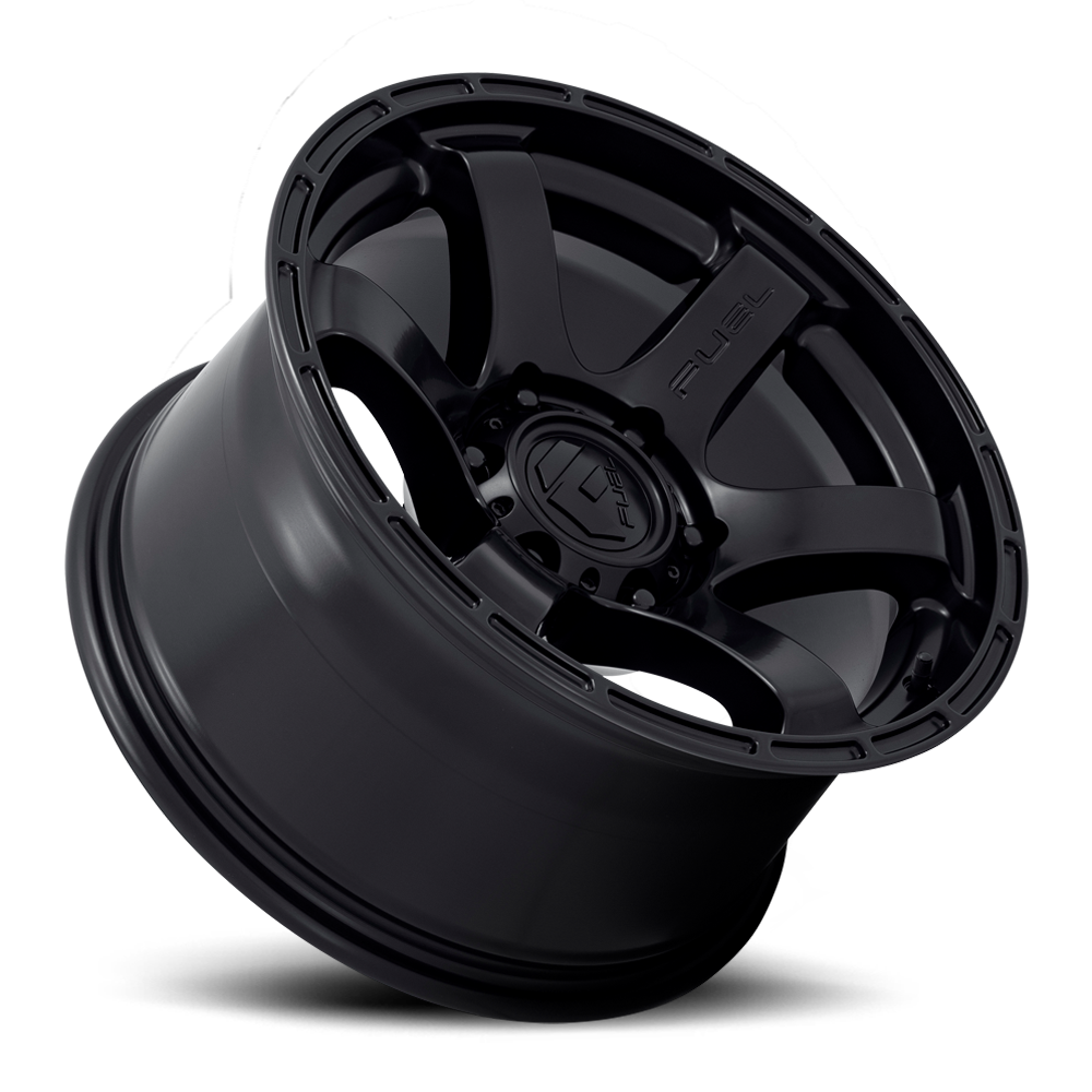 Aluminum Wheels 18X9 Rush D766 6 On 114.3 Satin Black 66.06 Bore 20 Offset Fuel Off Road Wheels