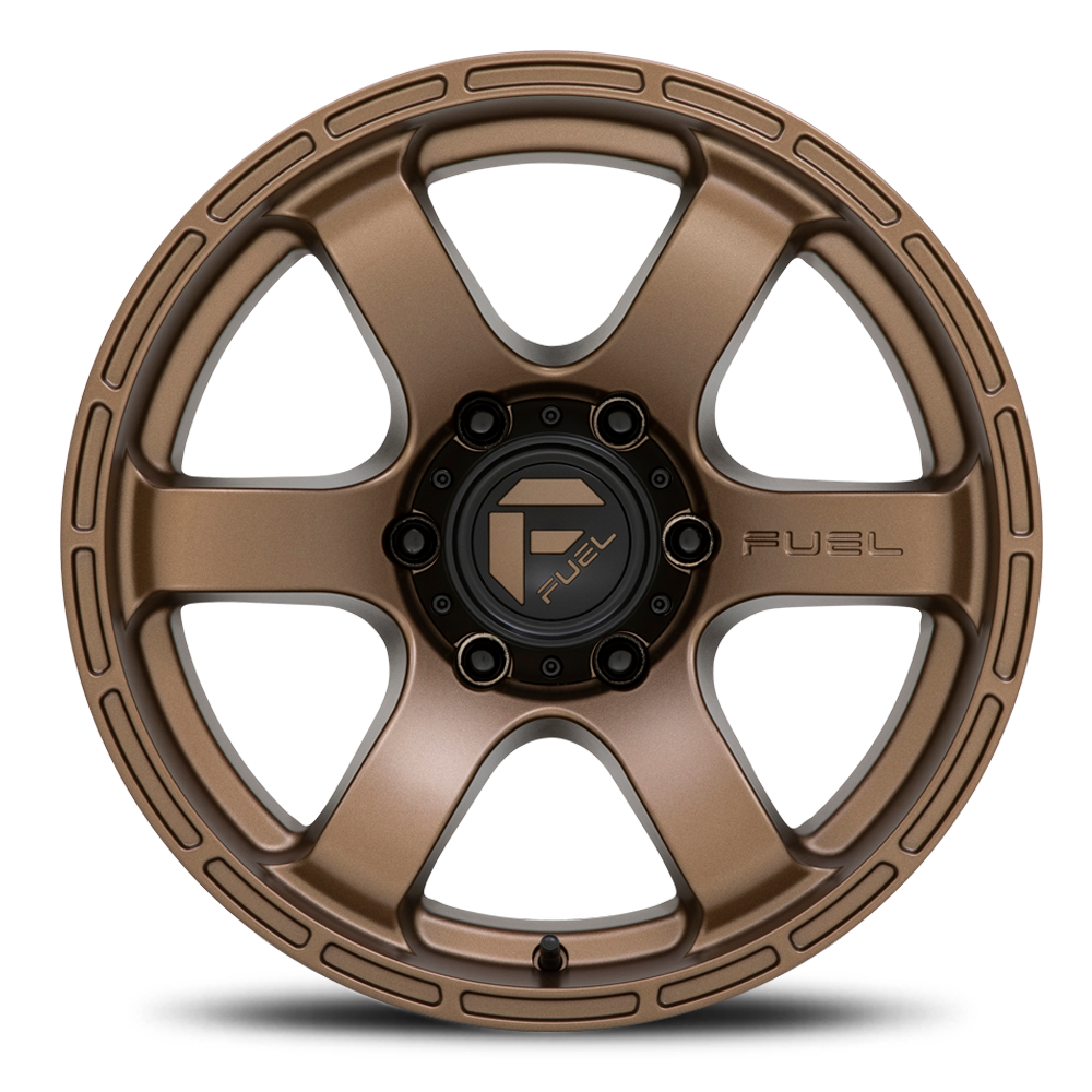Aluminum Wheels 18X9 Rush D768 6 On 135 Matte Bronze 87.1 Bore 20 Offset Fuel Off Road Wheels