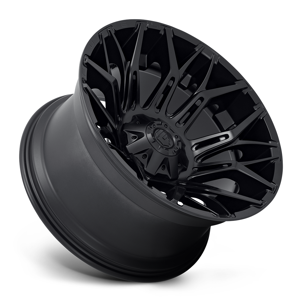 Aluminum Wheels 20X9 Twitch D772 8 On 165.1 Blackout 125.2 Bore 1 Offset Fuel Off Road Wheels