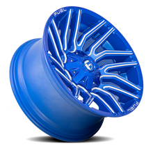 Load image into Gallery viewer, Aluminum Wheels 22X10 Typhoon D774 6 On 135/6 On 139.7 Anodized Blue MIlled 106.1 Bore -18 Offset Fuel Off Road Wheels