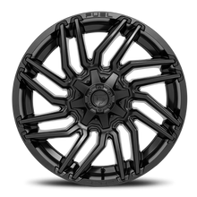 Load image into Gallery viewer, Aluminum Wheels 20X9 Typhoon D775 8 On 170 Matte Black 125.1 Bore 1 Offset Fuel Off Road Wheels