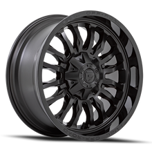 Load image into Gallery viewer, Aluminum Wheels 20X10 Arc D796 8 On 170 Matte Black W/ Gloss Black Lip 125.1 Bore -18 Offset Fuel Off Road Wheels