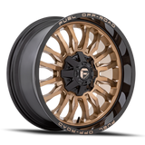 Aluminum Wheels 20X10 Arc D797 8 On 165.1 Platinum Bronze/Black Lip 125.1 Bore -18 Offset Fuel Off Road Wheels - D79720008247