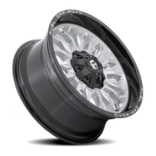 Load image into Gallery viewer, Aluminum Wheels 20X10 Arc D798 8 On 180 Silver/Brushed Face-Milled Black Lip 124.2 Bore -18 Offset Fuel Off Road Wheels