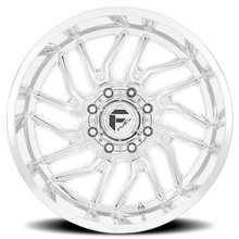 Load image into Gallery viewer, Aluminum Wheels 22X12 Hurricane D809 6 On 139.7 Polished Milled 106.1 Bore -44 Offset Fuel Off Road Wheels