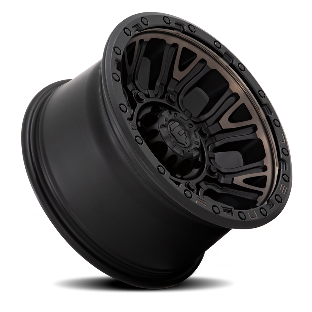 Aluminum Wheels 20X10 Traction D824 8 On 180 Matte Black Double Dark Tint 124.2 Bore -18 Offset Fuel Off Road Wheels