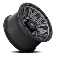Load image into Gallery viewer, Aluminum Wheels 20X10 Traction D825 8 On 165.1 Gunmetal Gray/Black Ring 125.1 Bore -18 Offset Fuel Off Road Wheels