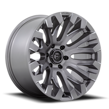 Load image into Gallery viewer, Aluminum Wheels 20X10 Quake D830 6 On 139.7 Platinum Gray 106.1 Bore -18 Offset Fuel Off Road Wheels