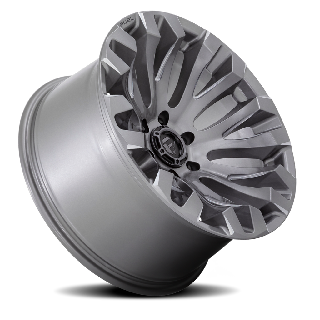 Aluminum Wheels 20X10 Quake D830 6 On 139.7 Platinum Gray 106.1 Bore -18 Offset Fuel Off Road Wheels