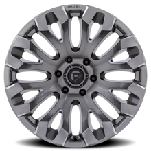 Load image into Gallery viewer, Aluminum Wheels 20X10 Quake D830 6 On 139.7 Platinum Gray 106.1 Bore -18 Offset Fuel Off Road Wheels