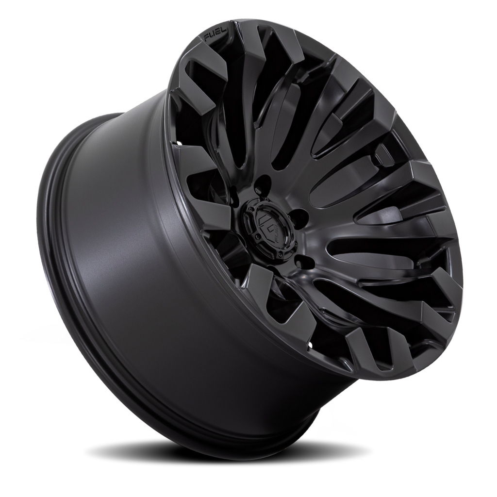 Aluminum Wheels 18X9 Quake D831 8 On 170 Blackout 125.1 Bore 1 Offset Fuel Off Road Wheels
