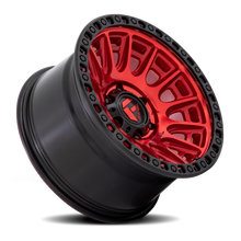 Load image into Gallery viewer, Aluminum Wheels 17X9 Cycle D834 5 On 127 Candy Red/Black Ring 71.5 Bore -12 Offset Fuel Off Road Wheels