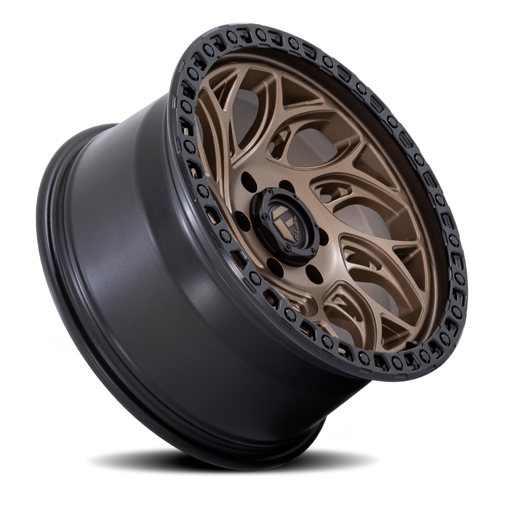 Aluminum Wheels 15X10 Runner OR D841 6 On 139.7 Bronze/Black Ring 108 Bore -43 Offset Fuel Off Road Wheels