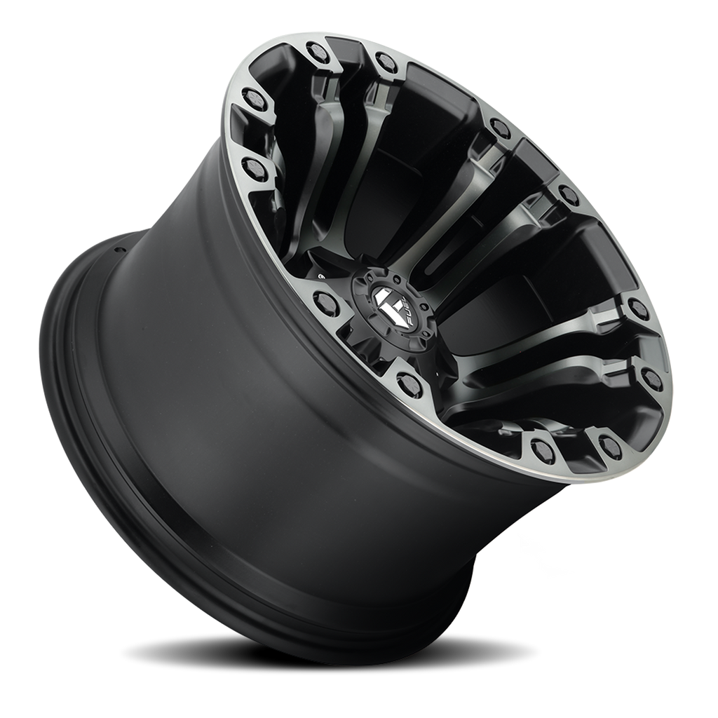 Aluminum Wheels 17X9 Vapor D851 5 On 114.3/5 On 127 Matte Black Gray Tint 78.1 Bore -12 Offset Fuel Off Road Wheels