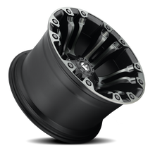 Load image into Gallery viewer, Aluminum Wheels 18X9 Vapor D851 6 On 135/6 On 139.7 Matte Black Gray Tint 106.1 Bore 1 Offset Fuel Off Road Wheels