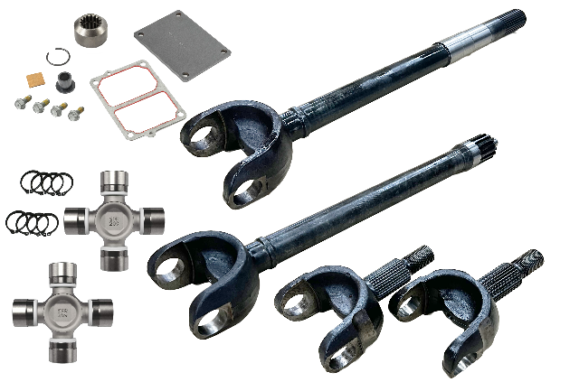 Jeep Wrangler JL and JT Chromoly Discovery Series Front Axle Kit with FAD Revolution Gear