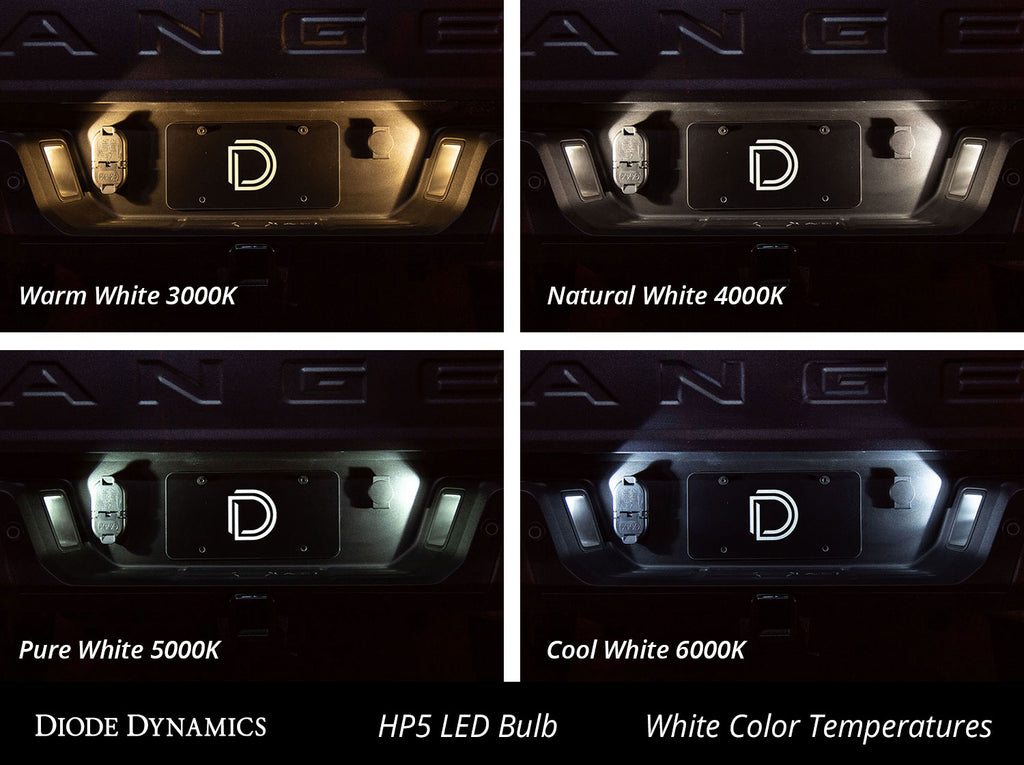 194 LED Bulb HP5 LED Pure White Pair Diode Dynamics