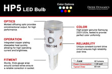 Load image into Gallery viewer, 194 LED Bulb HP5 LED Red Pair Diode Dynamics