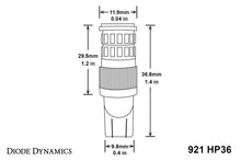 Load image into Gallery viewer, 921 LED Bulb HP36 LED Cool White Single Diode Dynamics