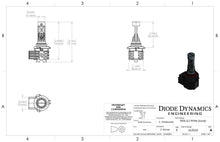 Load image into Gallery viewer, 9006/9012 White SL2 LED Bulbs Pair Diode Dynamics