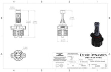 Load image into Gallery viewer, 5202/PSX24W White SL2 LED Bulbs Pair Diode Dynamics
