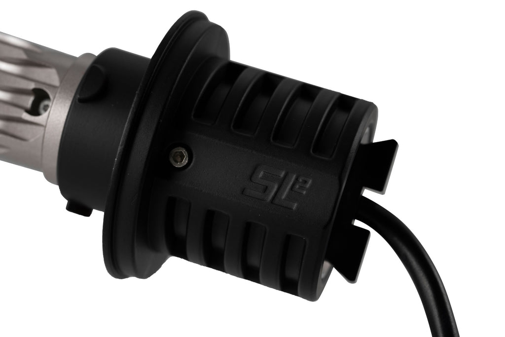 H13 White SL2 LED Bulbs Pair Diode Dynamics