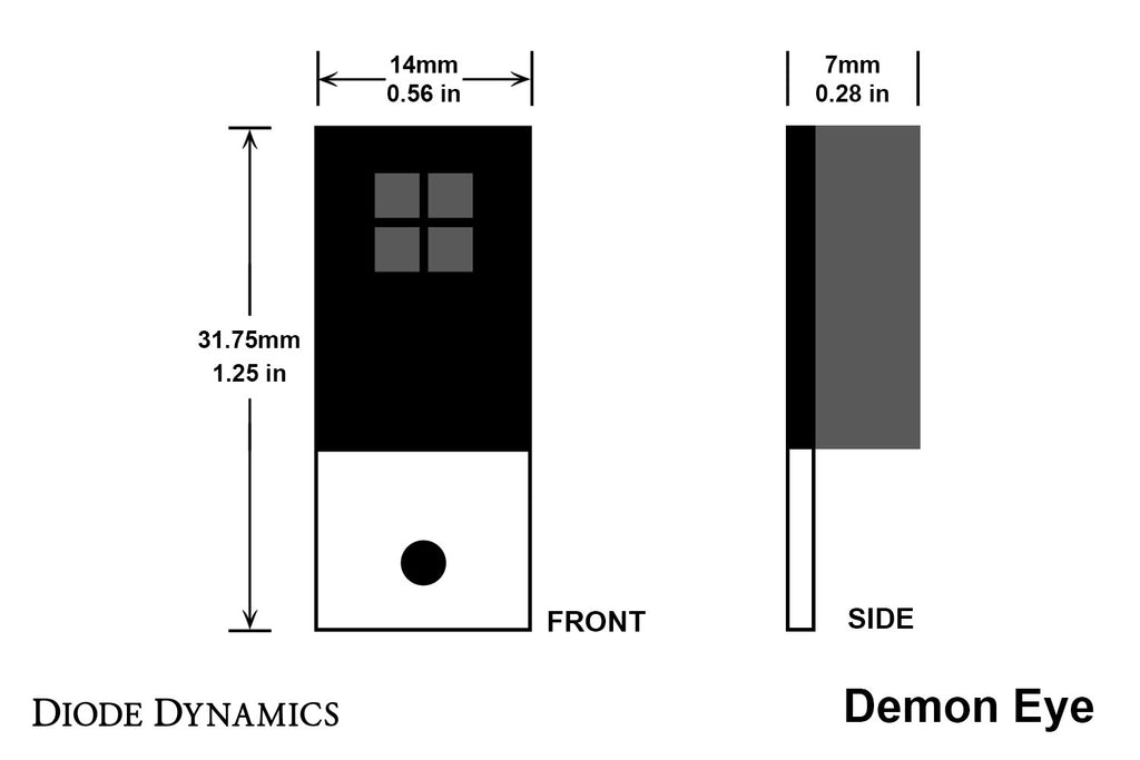 Pro-Series Multicolor Demon Eyes Set Diode Dynamics