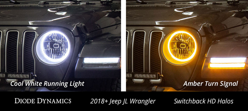 Halo Lights LED 185mm Switchback Pair Diode Dynamics