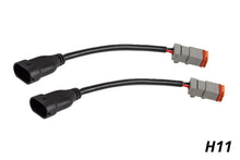 Load image into Gallery viewer, H11 DT 2-Pin Adapter Pair Diode Dynamics