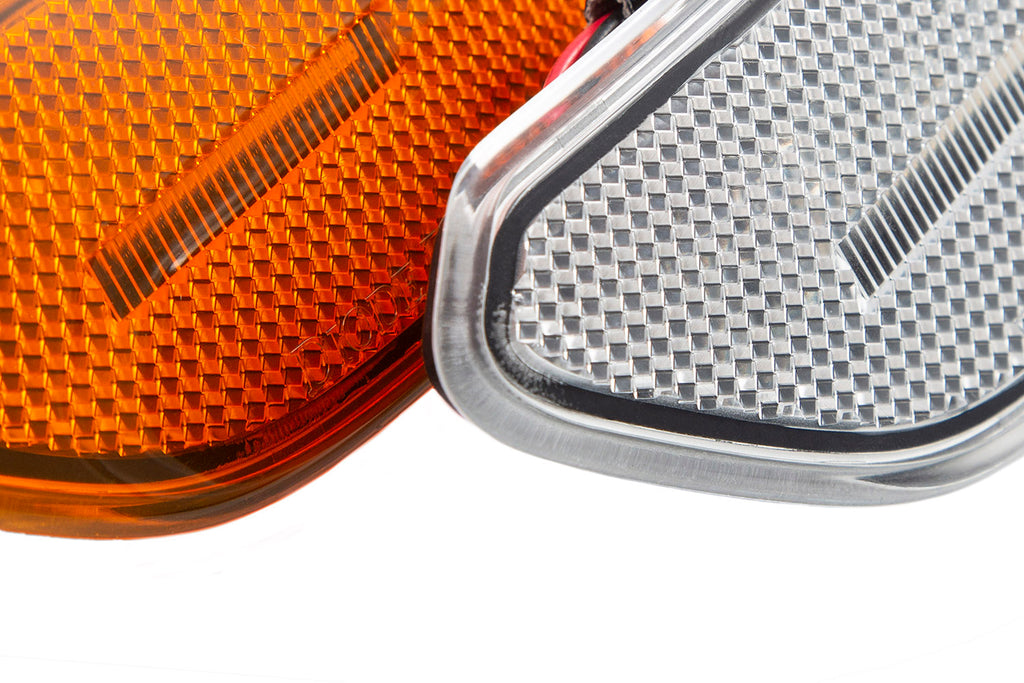 Sidemarkers for 2018-2021 Jeep JL Wrangler/Gladiator, Clear (set)