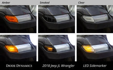 Load image into Gallery viewer, Sidemarkers for 2018-2021 Jeep JL Wrangler/Gladiator, Smoked (set)