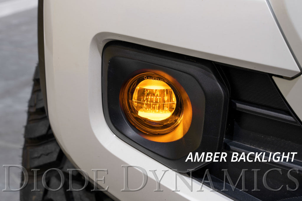 Elite Series Type B Fog Lamps, Yellow Pair Diode Dynamics