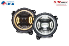 Load image into Gallery viewer, Elite Max LED Headlamps for 2018-Present Jeep JL Wrangler and 2020-Present Jeep Gladiator Diode Dynamics
