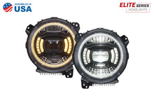 Load image into Gallery viewer, Elite LED Headlamps for 2018-Present Jeep JL Wrangler and 2020-Present Jeep Gladiator Diode Dynamics