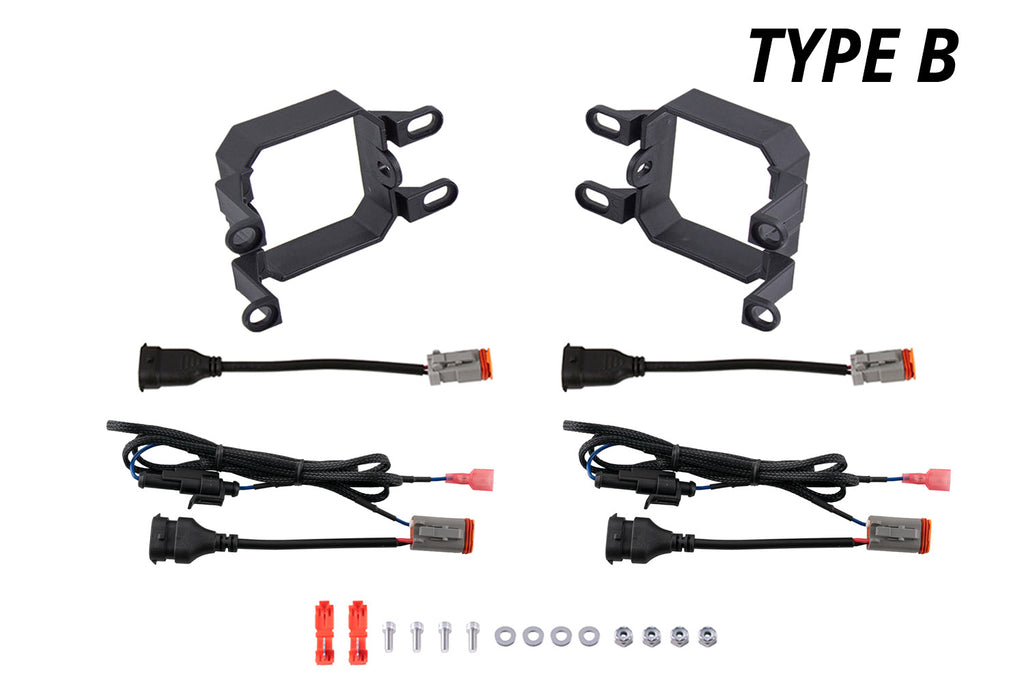 SS3 Type B Fog Light Mounting Kit Diode Dynamics