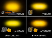 Load image into Gallery viewer, SS3 LED Pod Cover Standard Yellow