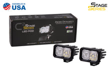 Load image into Gallery viewer, Stage Series 2 Inch LED Pod, Pro White Combo Standard RBL Pair