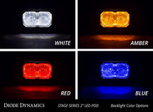Load image into Gallery viewer, Stage Series 2 Inch LED Pod, Pro White Combo Standard RBL Pair
