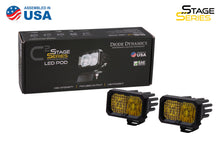 Load image into Gallery viewer, Stage Series 2 Inch LED Pod, Pro Yellow Combo Standard ABL Pair
