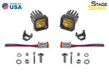 Load image into Gallery viewer, Stage Series C1 LED Pod Pro Yellow Flood Standard ABL Pair Diode Dynamics
