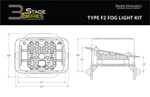 Load image into Gallery viewer, SS3 Sport Type F2 Kit ABL White SAE Fog Diode Dynamics