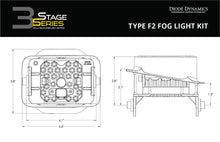 Load image into Gallery viewer, SS3 Pro Type F2 Kit ABL White SAE Fog Diode Dynamics