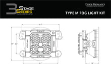 Load image into Gallery viewer, SS3 Sport Type M Kit ABL Yellow SAE Fog Diode Dynamics