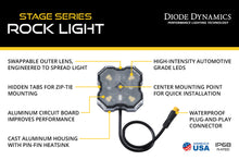 Load image into Gallery viewer, RGBW Rock Light Installer Kit w/Controller (8-pack) Diode Dynamics