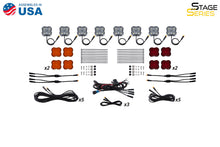 Load image into Gallery viewer, RGBW Rock Light Installer Kit w/Controller (8-pack) Diode Dynamics