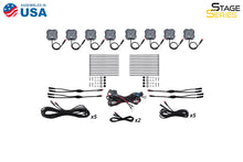 Load image into Gallery viewer, RGBW Rock Light Installer Kit w/Controller (8-pack) Diode Dynamics
