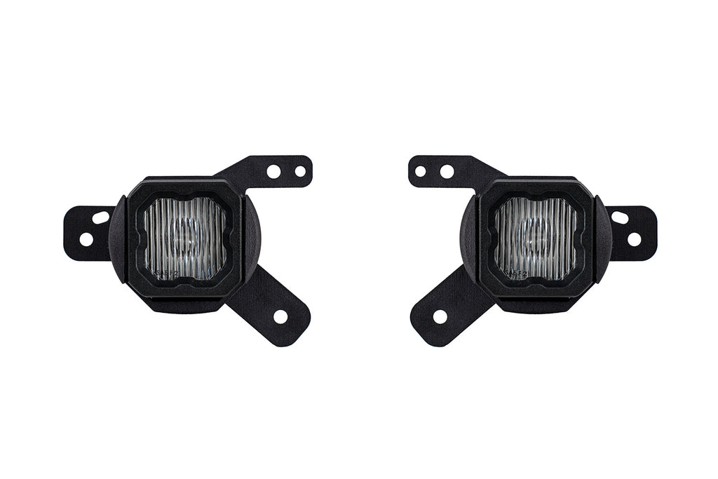 SSC1 SAE/DOT Type G3M Fog Light Kit Cool White (6000K) 3569 White SAE Fog Diode Dynamics